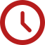 Clock Circular Outline