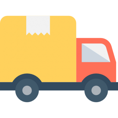 Delivery truck free icon